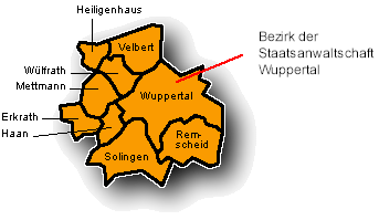 Bezirk der Staatsanwaltschaft Wuppertal